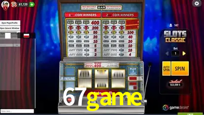 Descubra a Magia dos Jogos de Arcade no 67game